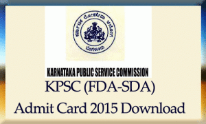 KPSC-admitcard