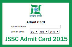Download JSSC Assistant Mains Exam Admit Card 2015