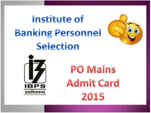 IBPS-PO-Mains-Admit-Card-2015