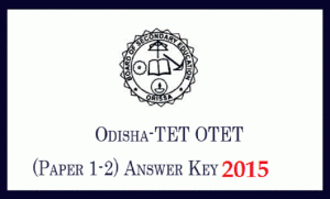 Orissa-TET-paper-answer-key-2015