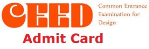CEED Admit Card