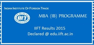 IIFT MBA (IB) 2016-2018 Results Out