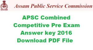 APSC-Combined-Competitive-Pre-Exam-Answer-key-3-Jan-2016