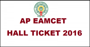 AP EAMCET Hall Ticket 2016