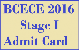 BCECE-Stage-I-Admit-Card