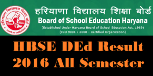 HBSE-D.ed-Result-2016