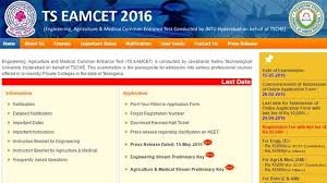 DECLARED! TS EAMCET Results 2016