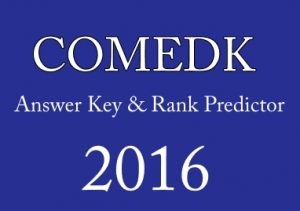 OFFICIAL! 8th May COMED-K UGET & Uni-GAUGE EMeD Provisional Answer Key 2016 Released