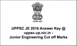 UPPSC Junior Engineer (May 22nd) Answer Key 2016