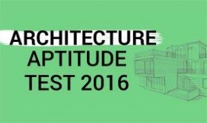 Architecture Aptitude Test (AAT 2016) – Apply online before 13th June!