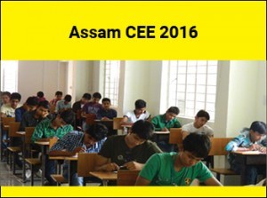Assam CEE 2016 Results Declared!