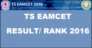 TS EAMCET-2 Results 2016 Declared– Score Card, Rank List