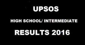 UPSOS April 2016 Public Examination Secondary and Higher Secondary Results – Check Here!