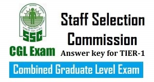 27th October OFFICIAL! SSC CGL Tier 1 Re-Exam 2016 Answer Key Released