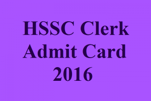 HSSC-Clerk-Admit-Card-2016